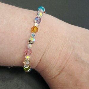 *Sale* Multi colored crystal bracelet